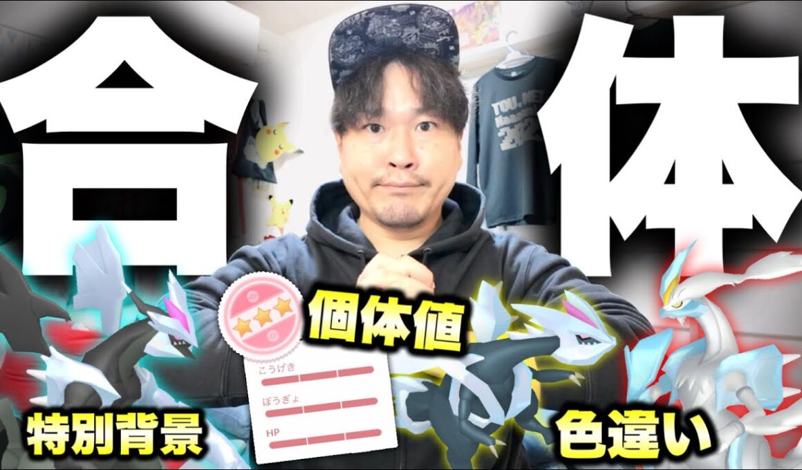 キュレム合体させるときの個体値選別基準！合体前の超重要注意点は絶対確認して！！【ポケモンGO】