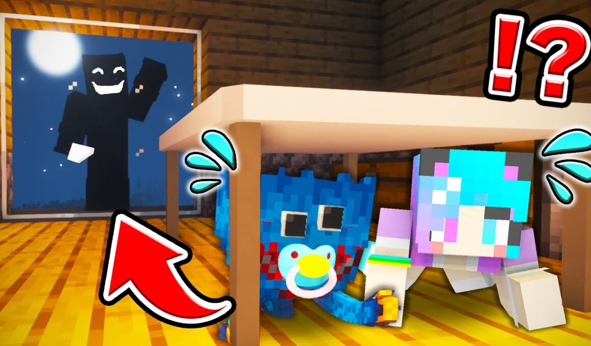 ストーカーから赤ちゃんハギーワギーを守ろうとした結果！？【まいくら・マインクラフト】