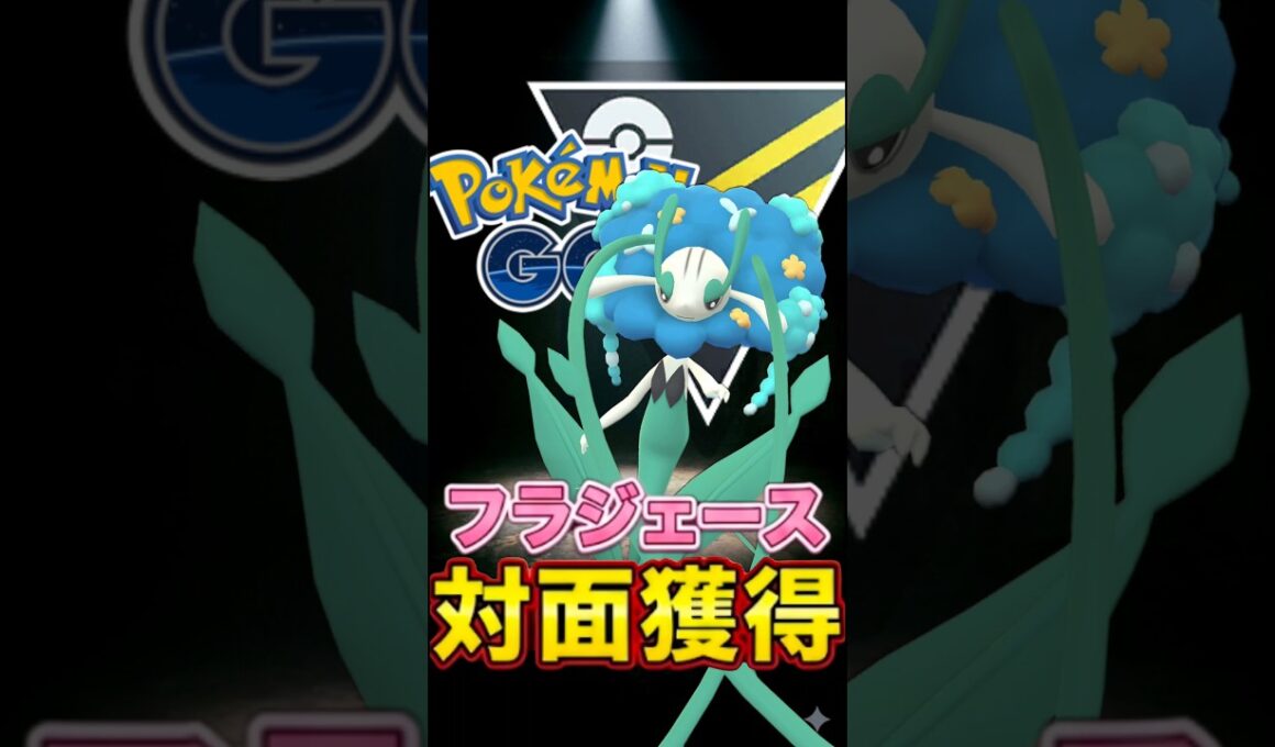 対面取って!!（vsフラージェス）【ポケモンGO】【GOバトルリーグ】【ハイパーリーグ】