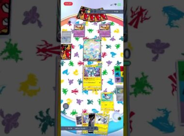 【ポケポケ】フェロジュナvsチルゲコ #ポケポケ #ポケモン #ポケカ #ランクマ #ジュナイパー #フェローチェ #チルタリス #ポケットモンスター #short #紅蓮ブレイズ #pokemon