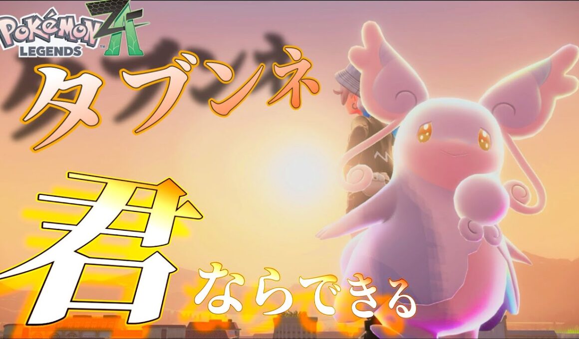 【Z-A】タブンネは戦えます。