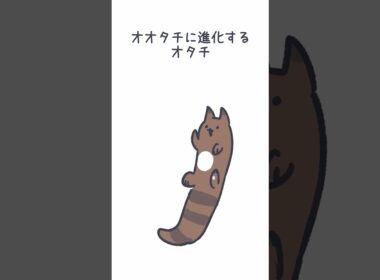 オオタチに進化するオタチ＃オタチ ＃オオタチ ＃ポケモン #furret #pokemon