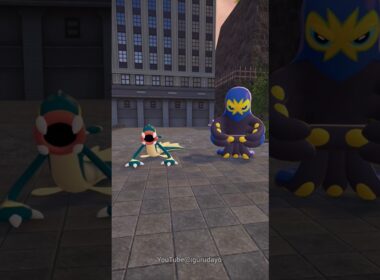 シビルドン2WDvsオトスパス7WD！追いかけっこ #ポケモンza #pokemonlegendsza