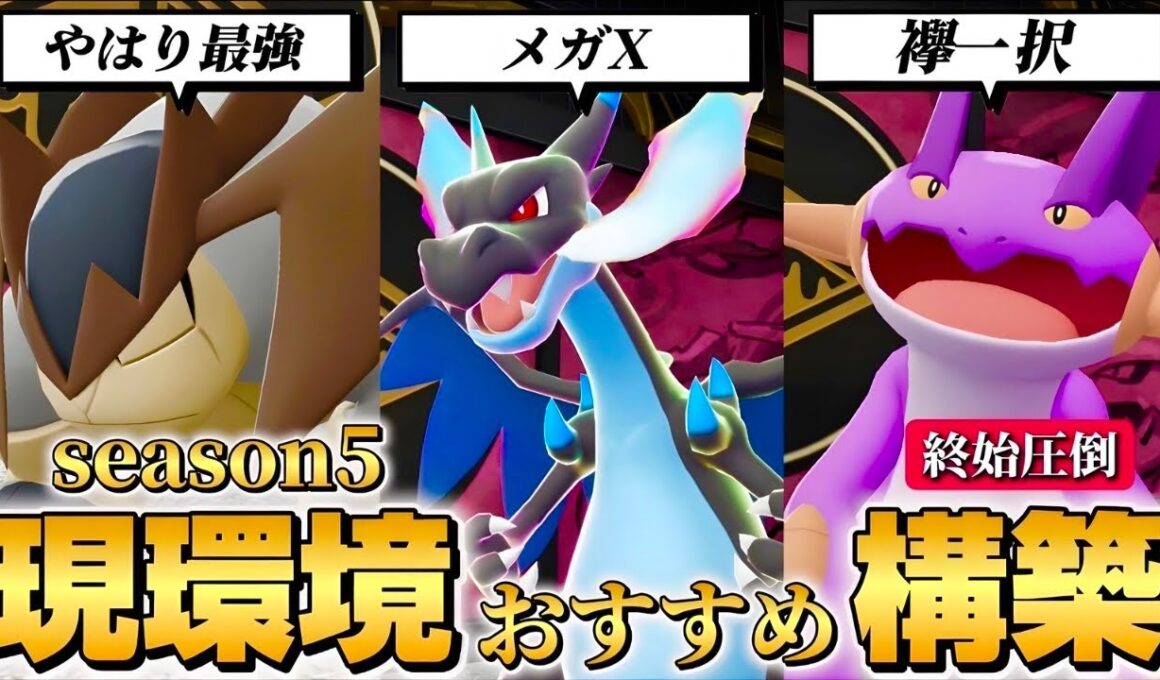 切り札メガリザードンx 構築！！【ポケモンZA】【M次元ラッシュ】【Pokémon LEGENDS Z-A】【ランクマッチ】【育成論】【技構成•パーティー】【メガシンカ】