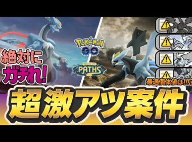 【結論】ホワイトキュレム＆ブラックキュレム、今回どこまでガチるべきか？また、最適個体は？　『キュレム合体レイドデイ』