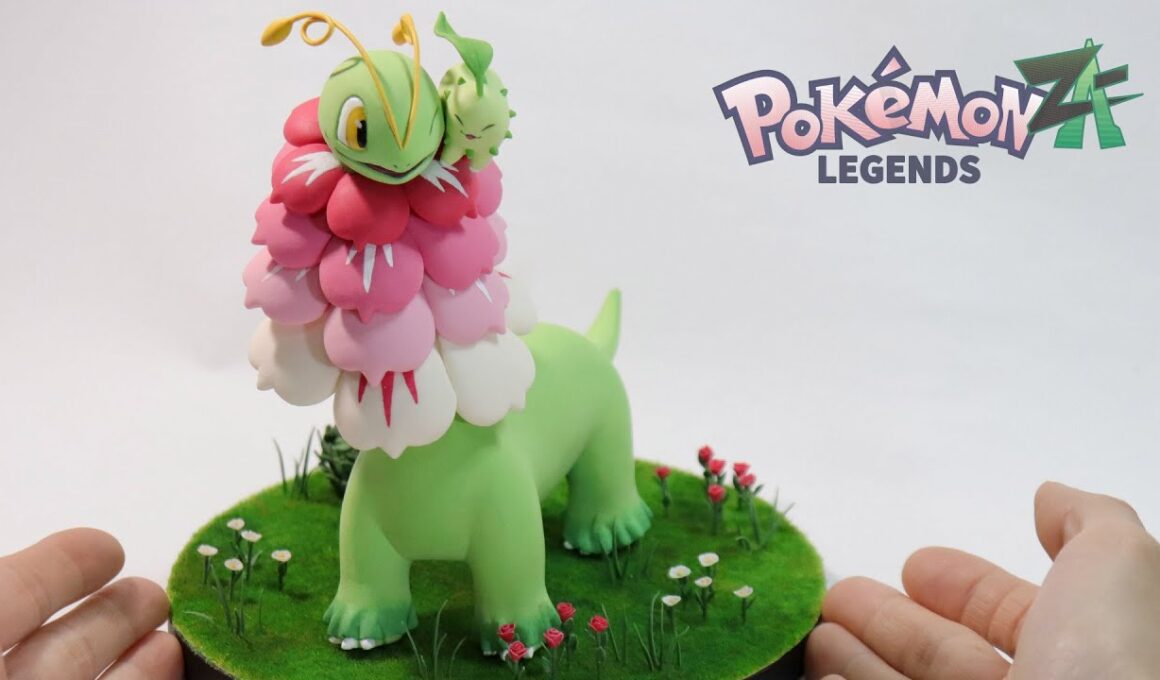 【ポケモンZA】メガメガニウムとチコリータ作ってみた！