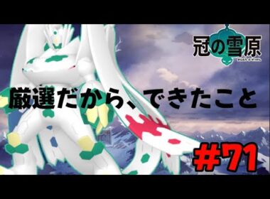 ワカシャモに別れを告げた　ダイアドジガルデ色違い厳選　#71