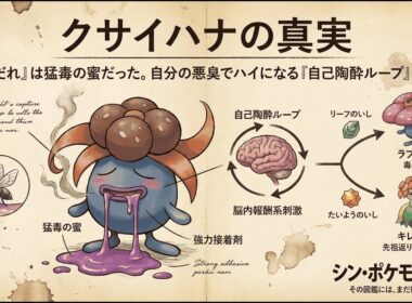 【0044｜クサイハナ】クサイハナの「よだれ」は猛毒の蜜だった。自分の悪臭でハイになる「自己陶酔ループ」の闇