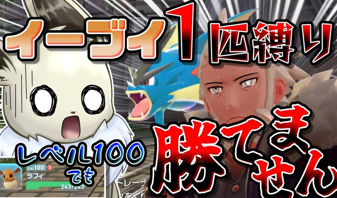 イーブイ１匹縛りでポケモンZAクリアを目指す！　Part13　エンディング後にまさかの強敵出現で〇連敗...！？【ポケモンレジェンズZA】【ゆっくり実況】