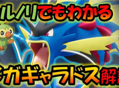 サルノリでもわかる『メガギャラドス』徹底解説【ポケモンユナイト】