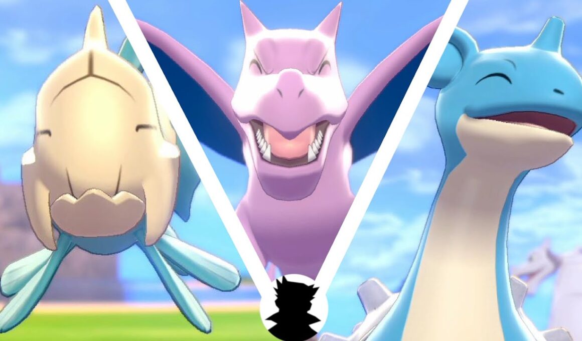 【化石ポケモンキャンプリサーチ】ラプラス・プテラ・ジーランス/無進化系とかわいい色違い