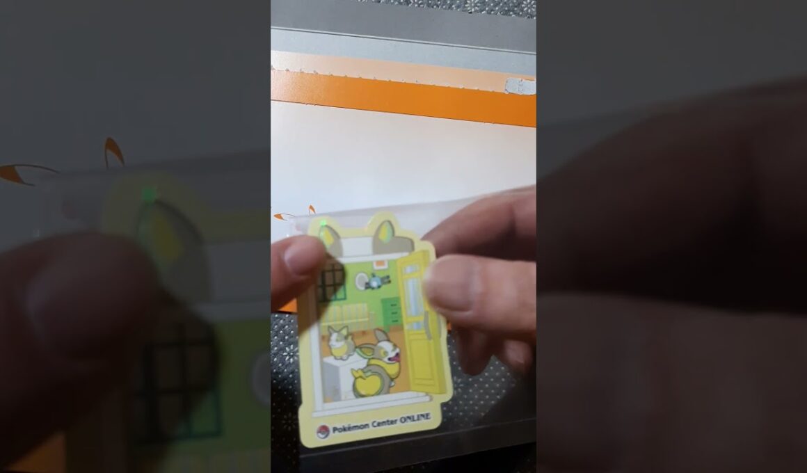 ポケモンセンターオンライン ミニゲーム B賞 ワンパチ ホロ⁉️ #ポケモンカード #ポケカ #ポケモン #pokemon #shorts