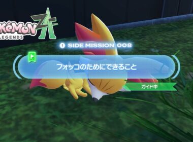 【ポケモンZA】サイドミッション No.8 フォッコのためにできること