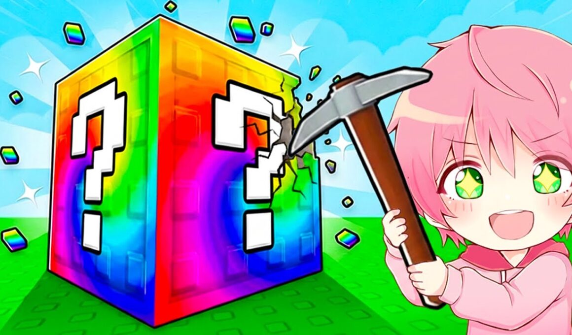 ラッキーブロックを壊して最強のブレインロットを盗むロブロックス..🍭⛏️【ROBLOX】