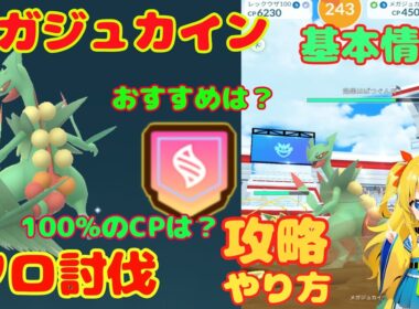 メガジュカインのソロ討伐！攻略ポイント、性能を解説～初日討伐結果