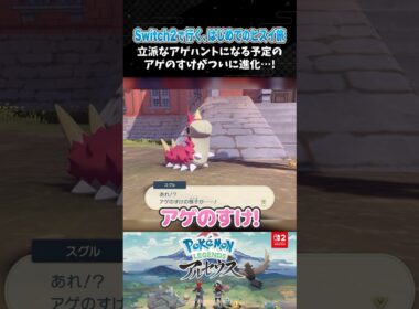 立派なアゲハントになる予定のアゲのすけがついに進化…！【ポケモンアルセウス 】【Pokémon LEGENDS アルセウス┊Switch2】【配信切り抜き】 #Shorts