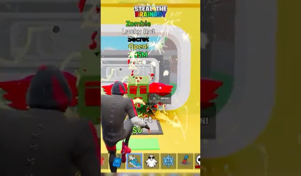 スティールザブレインロットのシークレットラッキーロット開けてみた結果💀 #フォートナイト #fortnite #brainrot