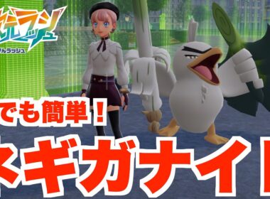 【ポケモンZA】誰でも簡単！特殊進化のネギガナイトの進化方法！【DLC「M次元ラッシュ」】