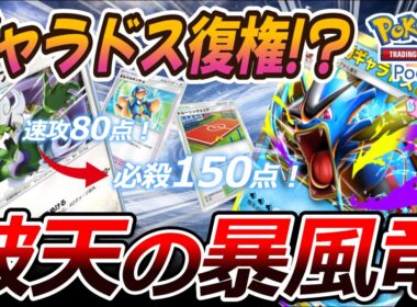 【ポケポケ｜デッキ紹介】ギャラドス復権!? 破天の暴風竜メガギャラドス feat. トルネロス（Pokémon TCG Pocket）