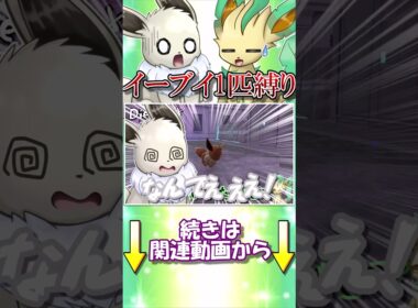 ポケモンZAイーブイ1匹縛り　マンキー相手に連戦連敗...【ポケモンレジェンズZA】【ゆっくり実況】