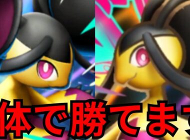 【ポケポケ】メガクチート単騎デッキ爆誕！超高火力＆鬼耐久の凶悪コンボ連発【ポケポケ最強デッキ】