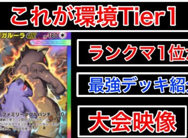 【ポケポケ】”やはり最強格メガガルーラ”環境の中心となっているメガガルーラがあまりにも強すぎたのでデッキ紹介します　Pokémon Trading Card Game Pocket