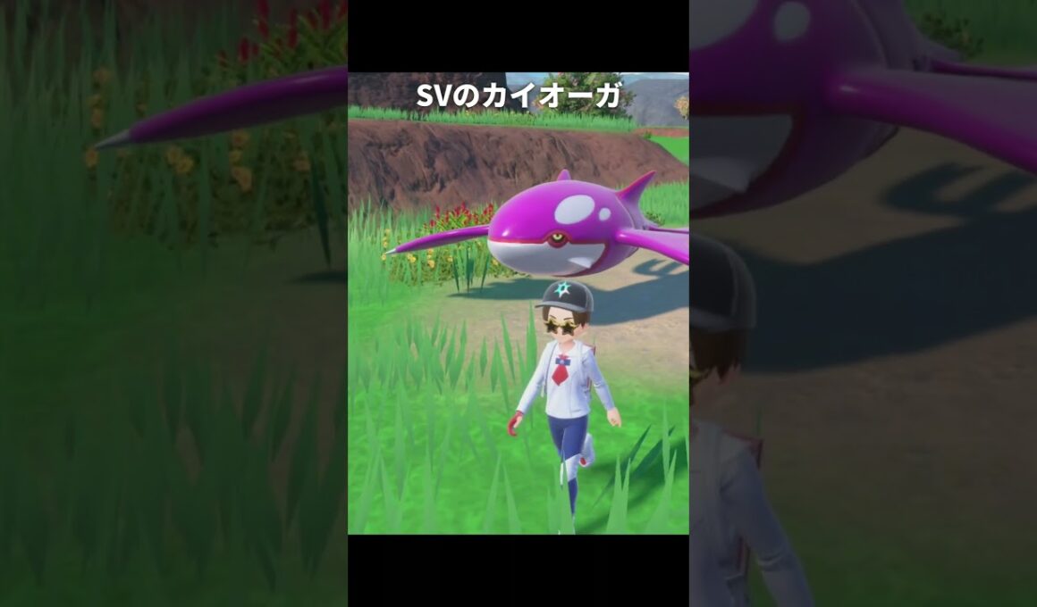 【ポケモンZA】カイオーガの連れ歩きが最高に素敵な理由【ポケモンZA/剣盾/SV/BDSP】
