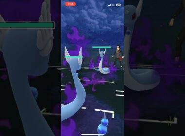 【ポケモンGO】試合時間数秒！！この動きできるハクリュー強くね？#ポケモン #ポケモンGO#shortvideo #shorts#スーパーリーグ