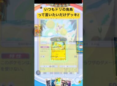 鳥多め2 #ポケポケ #オドリドリ #ピジョット