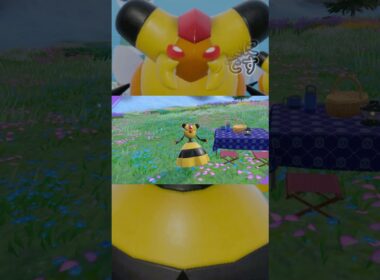 ビークイン6匹とピクニック【ポケモンSV】#Shorts