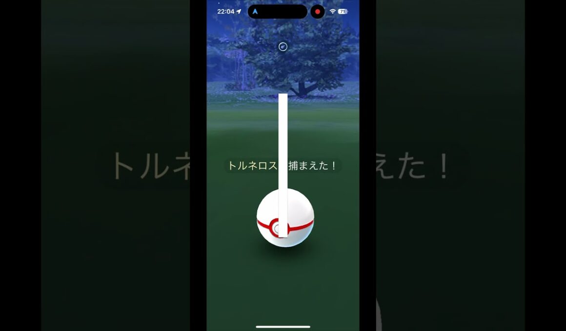 【ポケモンGO】色違いトルネロス（れいじゅうフォルム）があらわれた！/SHINY Tornadus appeared！ #shorts