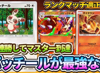 【ポケポケ】初心者でも勝てる！脳死で義務マスター到達するならこの最強メガバシャーモexデッキを使え！