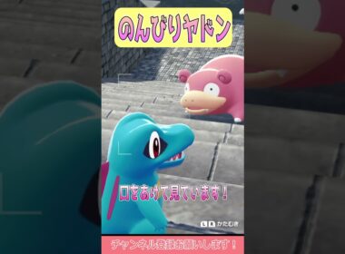 【ポケモンZA】ヤドンのおもしろ生態！ #shorts #ポケモンレジェンズ #ポケモンレジェンズza #ポケモン #ワニノコ #ヤドン