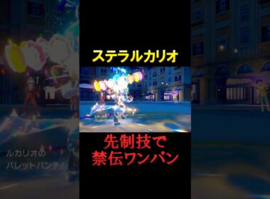 禁伝先制技一撃ルカリオ【ポケモンSV】
