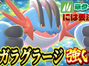 【ポケモンZA】メガラグラージ躍動！攻撃力＆耐久力ともに高水準で大活躍間違いなし！