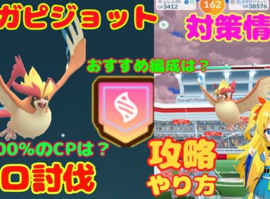 メガピジョットの簡単ソロ討伐！やり方、攻略ポイントを解説