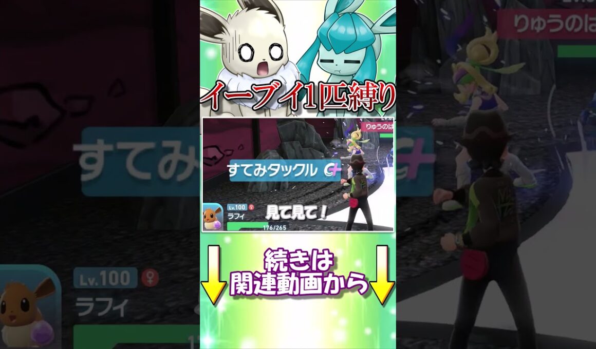 ポケモンZAイーブイ1匹縛り　メガルカリオZ戦でまさかのバグ発生！？【ポケモンレジェンズZA】【ゆっくり実況】