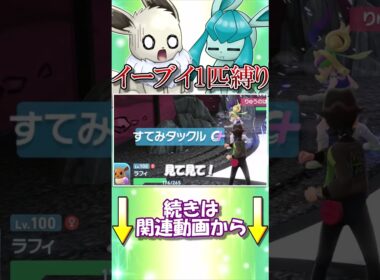 ポケモンZAイーブイ1匹縛り　メガルカリオZ戦でまさかのバグ発生！？【ポケモンレジェンズZA】【ゆっくり実況】