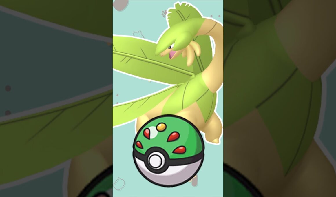 【オシャボ】色違いトロピウスみんなは何ボールに入れる？#shorts #ポケモンsv #ポケモンsv色違い   #pokémon