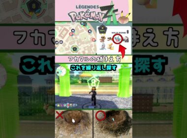 【ポケモンZA】フカマルの捕まえ方 #shots #ポケモンレジェンズza#ポケモンレジェンズゼットエー#pokemon #