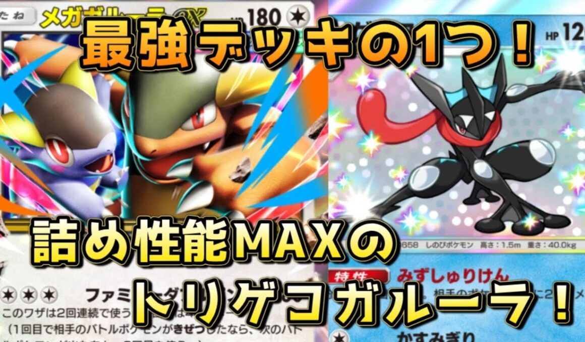 ピチューオドリドリゲッコウガメガガルーラ！トリゲコの詰め性能とメガガルーラのパワーを併せ持つ！！