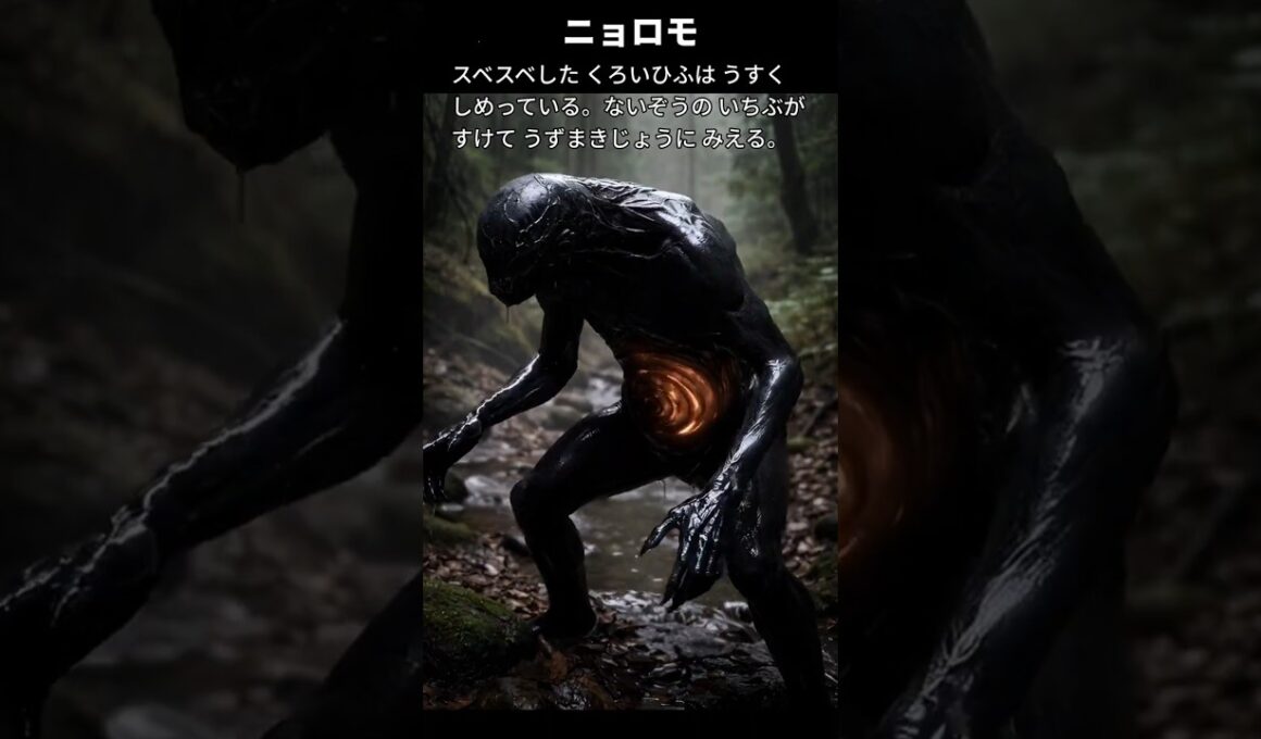 【ニョロモ】ポケモン図鑑の説明文だけでAIにリアルなモンスター作らせてみた【ニョロトノ】