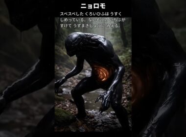 【ニョロモ】ポケモン図鑑の説明文だけでAIにリアルなモンスター作らせてみた【ニョロトノ】