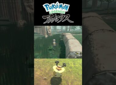 レジェアルで色違いコロボーシをゲット！【Pokémon LEGENDS アルセウス】 #shorts