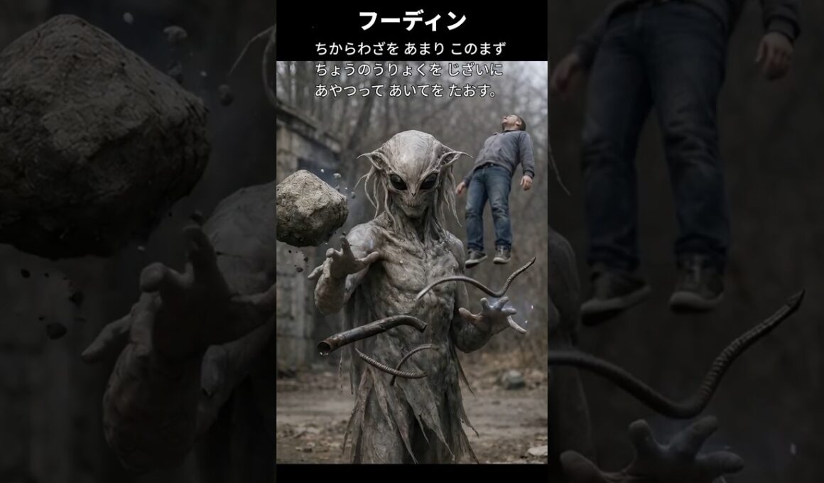 【ケーシィ】ポケモン図鑑の説明文だけでAIにリアルなモンスター作らせてみた【フーディン】