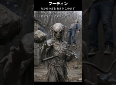 【ケーシィ】ポケモン図鑑の説明文だけでAIにリアルなモンスター作らせてみた【フーディン】