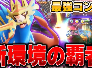 最強プレイヤーが愛用。プロリーグ環境で開拓された最新型『ザシアン』が強すぎてヤバかった……【ポケモンユナイト】【PokemonUnite】