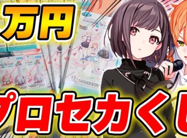 【実写】1万円使って『プロセカセガラッキーくじ』引いてみたら神引きよりもエグい事になったwwwww【東雲彰人/東雲絵名】【プロジェクトセカイ】