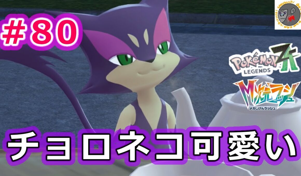 【za80】チョロネコかわいい【Pokemon Legends Z-A】【M次元ラッシュ】【サイドミッション175　チョロネコとジュ・テーム】