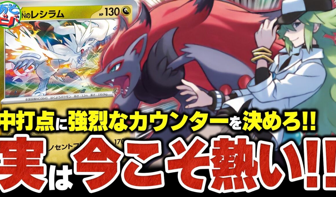 ドラパルトやオーロンゲに強烈なカウンターを決めろ！！今こそ『Nのゾロアークex』が熱い！！【ポケカ/ポケモンカード】【対戦】